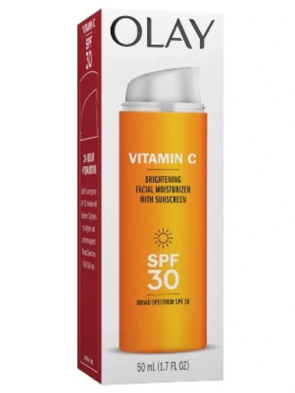 Olay Vitamin C Brightening Facial Moisturizer with Sunscreen SPF 30